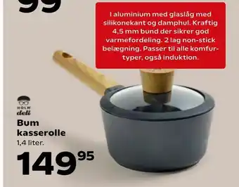 Kvickly Bum kasserolle tilbud