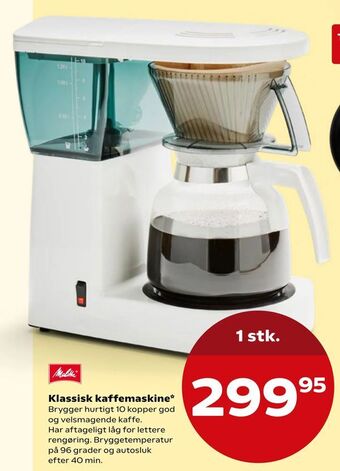 Kvickly Klassisk kaffemaskine tilbud