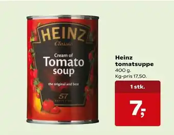 Kvickly Heinz tomatsuppe tilbud
