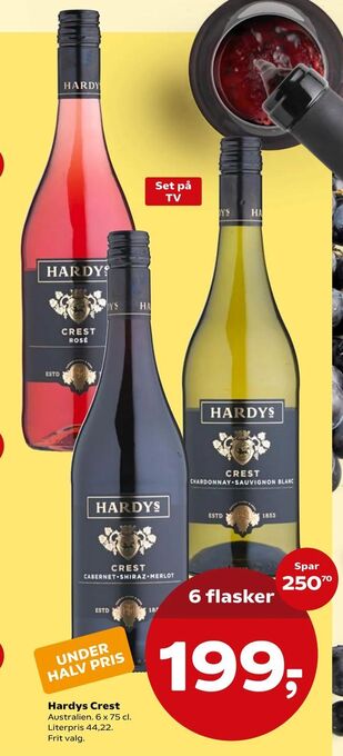 Kvickly Hardys Crest tilbud