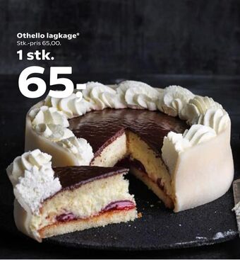Kvickly Othello lagkage tilbud