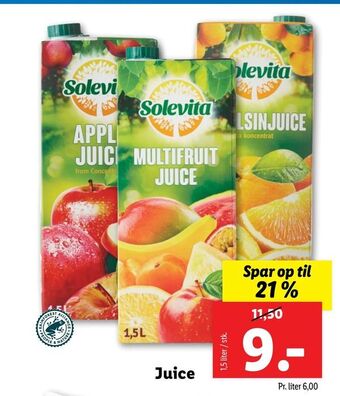 Let-Køb Juice tilbud