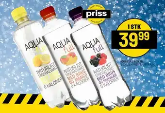 Priss Aqua full m smag tilbud