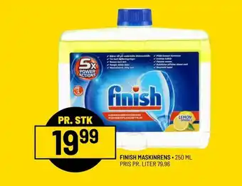 Priss Finish maskinrens tilbud