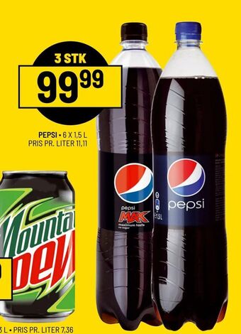 Priss Pepsi tilbud