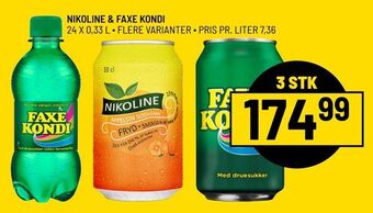 Priss Nikoline & faxe kondi tilbud