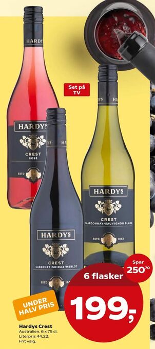 SuperBrugsen Hardys Crest tilbud