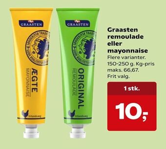 SuperBrugsen Graasten remoulade eller mayonnaise tilbud