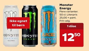 SuperBrugsen Monster Energy tilbud
