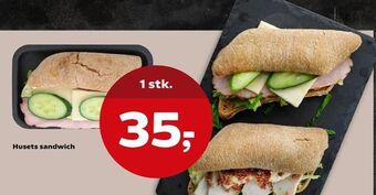 SuperBrugsen Husets sandwich tilbud