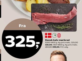 SuperBrugsen Dansk kalv mørbrad tilbud