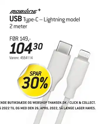 Thansen Usb tilbud