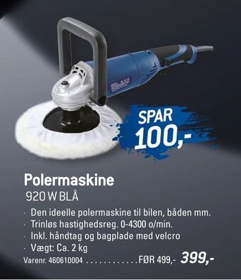 Thansen Polermaskine tilbud