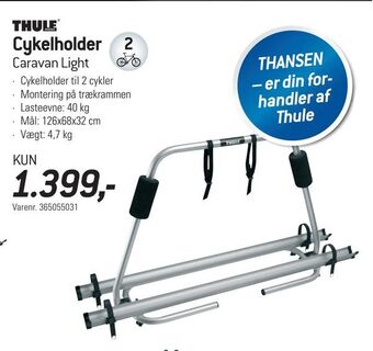 Thansen Cykelholder tilbud