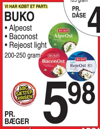 ABC Lavpris Buko tilbud