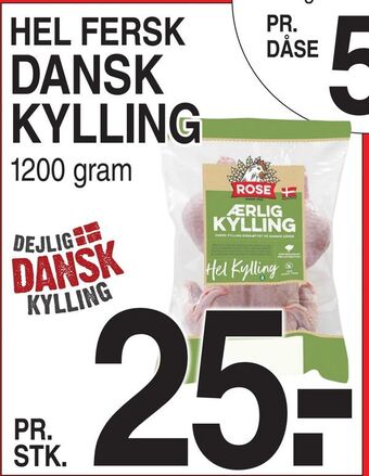 ABC Lavpris Dansk kylling tilbud