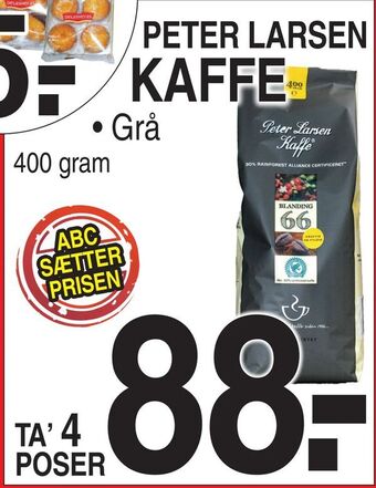 ABC Lavpris Peter larsen kaffe tilbud