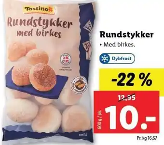 Lidl Rundstykker tilbud