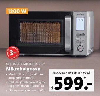 Lidl Mikrobølgeovn tilbud