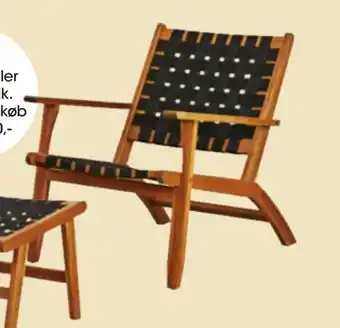 Bilka Siena loungestol tilbud
