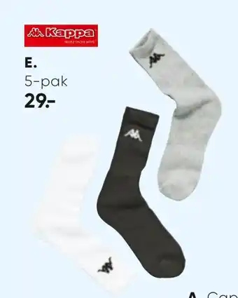 Bilka Kappa sokker eller footies tilbud