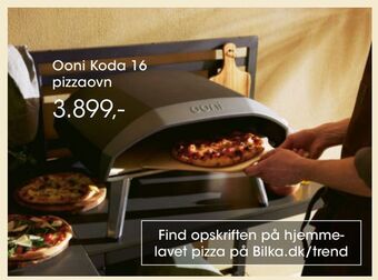 Bilka Ooni Koda 16 pizzaovn tilbud