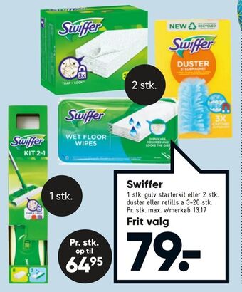 Bilka Swiffer tilbud