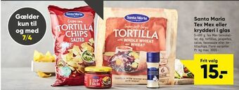 Bilka Santa Maria Tex Mex eller krydderi i glas tilbud