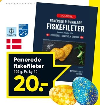 Bilka Panerede fiskefileter tilbud