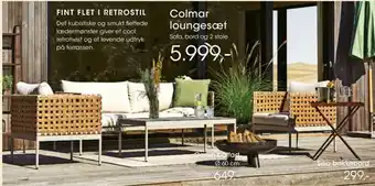 Bilka Colmar loungesæt tilbud