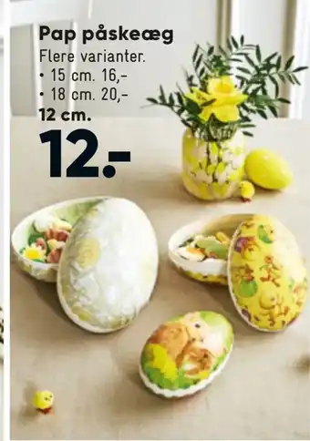 Bilka Pap påskeæg tilbud