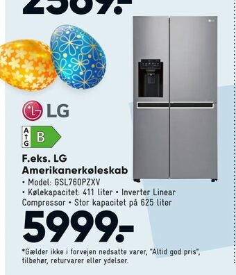 Bilka LG Amerikanerkøleskab tilbud