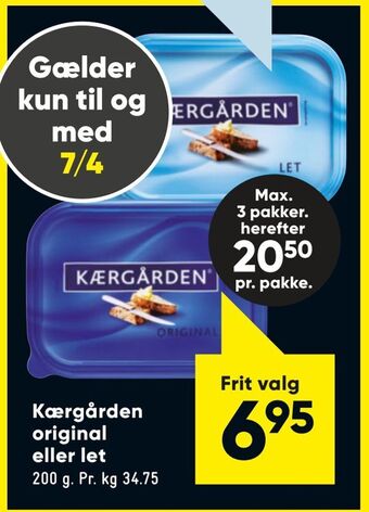 Bilka Kærgården original eller let tilbud