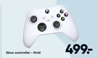 Xbox controller - Hvid
