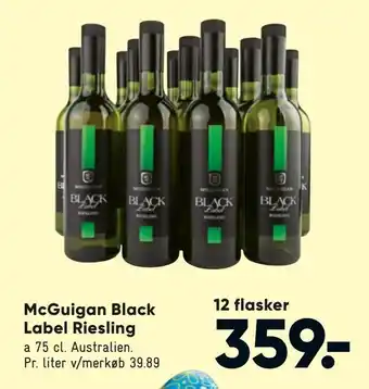 Bilka McGuigan Black Label Riesling tilbud