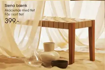 Bilka Siena bænk tilbud