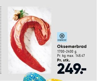 Bilka Oksemørbrad tilbud