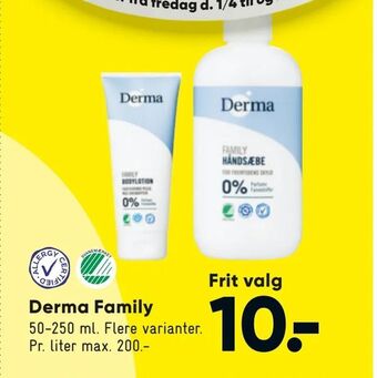 Bilka Derma Family tilbud