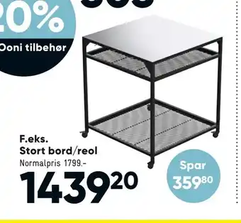 Bilka Stort bord/reol tilbud