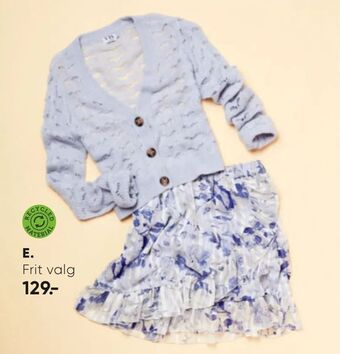 Bilka Cardigan eller nederdel tilbud