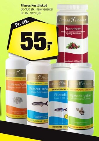 Calle Fitness Kosttilskud tilbud