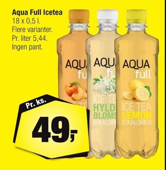 Calle Aqua Full Icetea tilbud