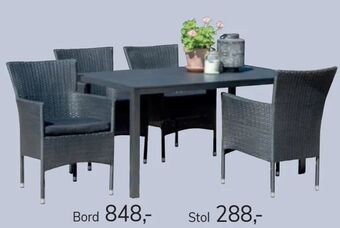 Daells Bolighus Havestol tilbud