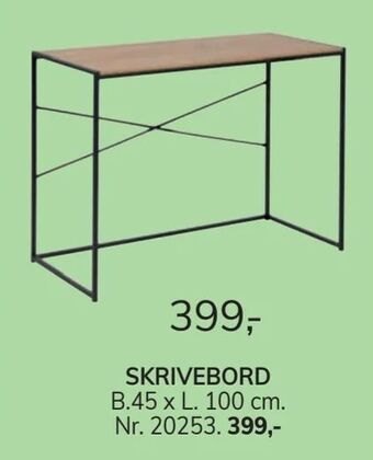 Daells Bolighus Skrivebord tilbud