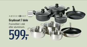 Føtex Grydesæt 7 dele tilbud