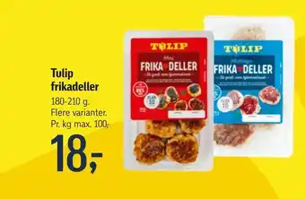 Føtex Tulip frikadeller tilbud