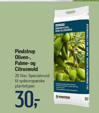 Føtex Pindstrup Oliven, Palme og Citrusmuld tilbud