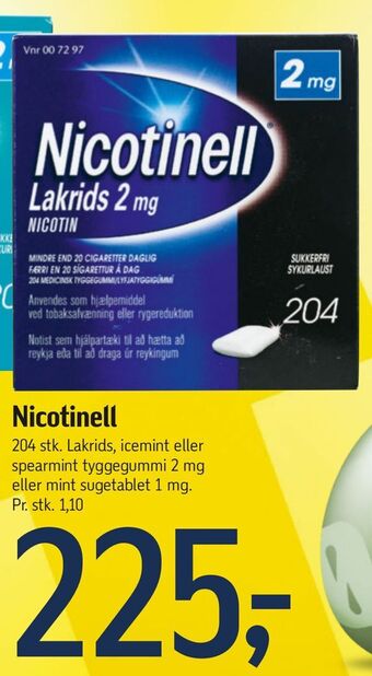 Føtex Nicotinell tilbud