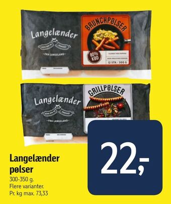 Langelænder pølser