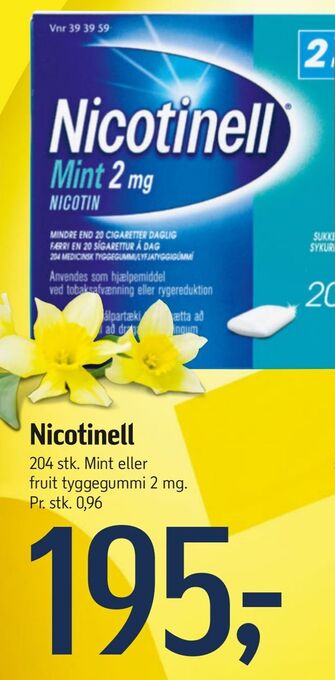 Føtex Nicotinell tilbud